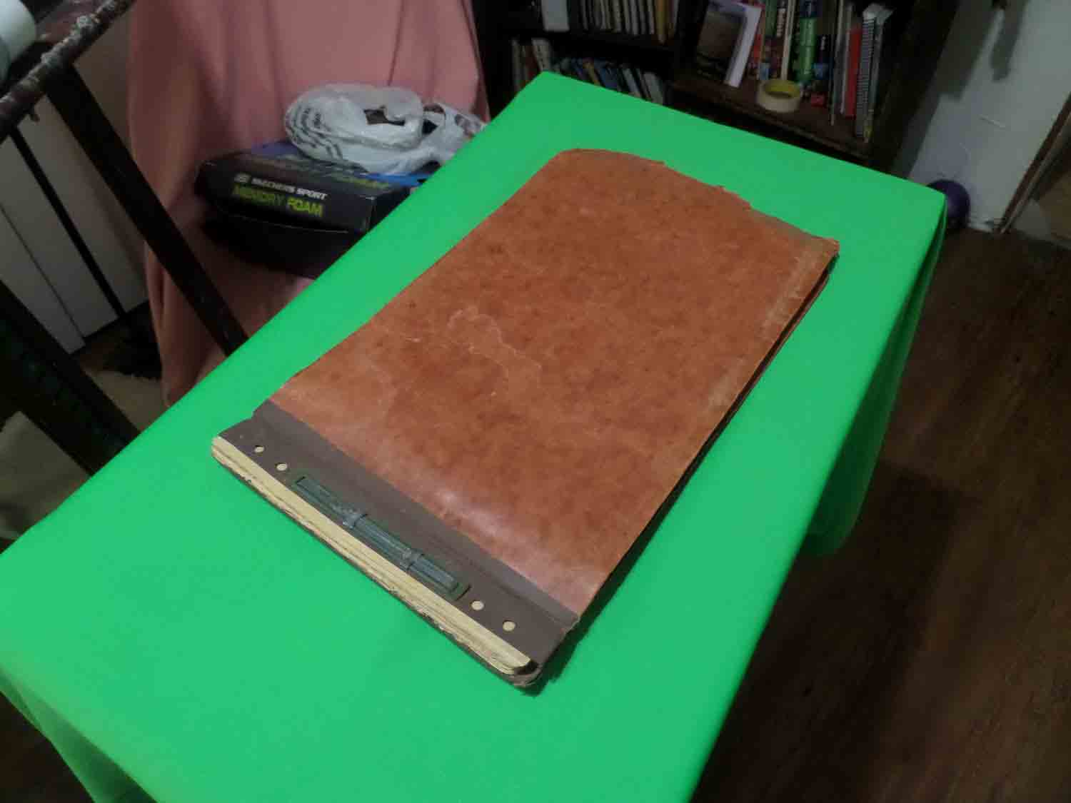 atlas in binder closed